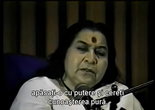 Experimentul Realizarii Sinelui cu Shri Mataji Nirmala Devi
